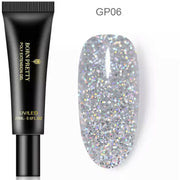 Glittery Polygel Extension Nail Gel UV Building Gel POLYGEL Nail Extension 20ML